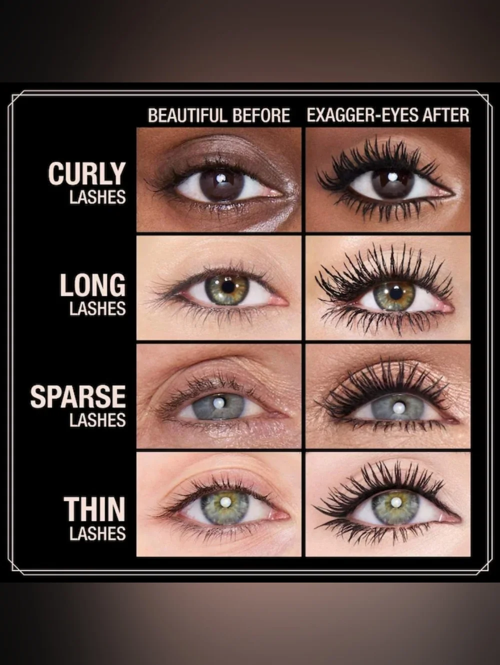 Charlotte Tilbury Exagger-Eyes Volumizing and Curling Mascara